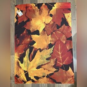 Autumn Leaves Flag NEW with tag